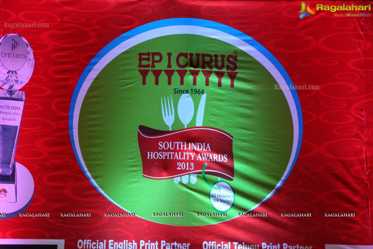 The South India Hospitality Awards 2013 by Epicurus, Hyderabad