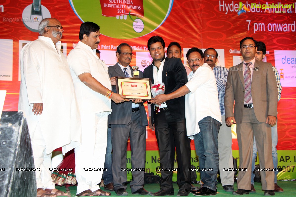 The South India Hospitality Awards 2013 by Epicurus, Hyderabad