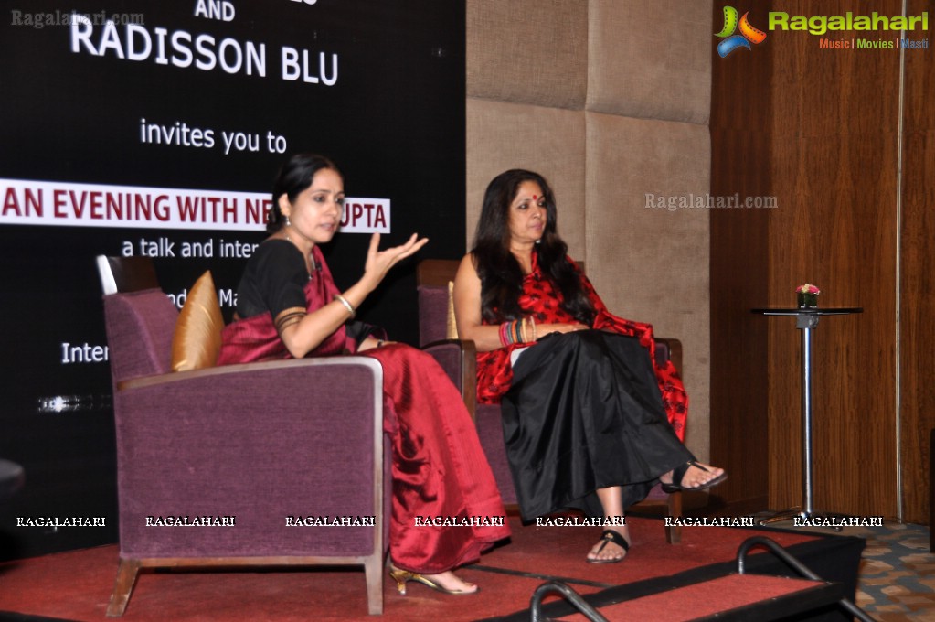 Moving Images 'Evening with Nina Gupta' at Radisson Blu Plaza, Hyderabad