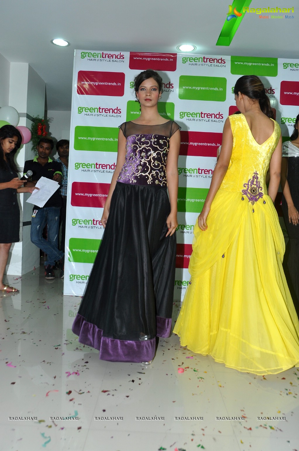 Madhu Shalini launches Green Trends Hair and Style Salon, Hyderabad