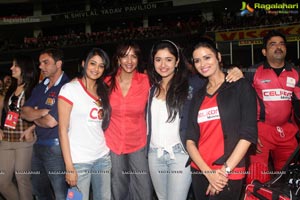 Heroines Hungama at CCL 2013 Semi-Finals