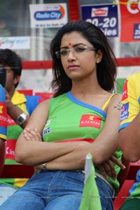 Heroines Hungama at CCL 2013 Semi-Finals