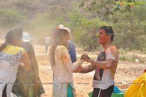 Hyderabad Booth Bungalow Holi Celebrations