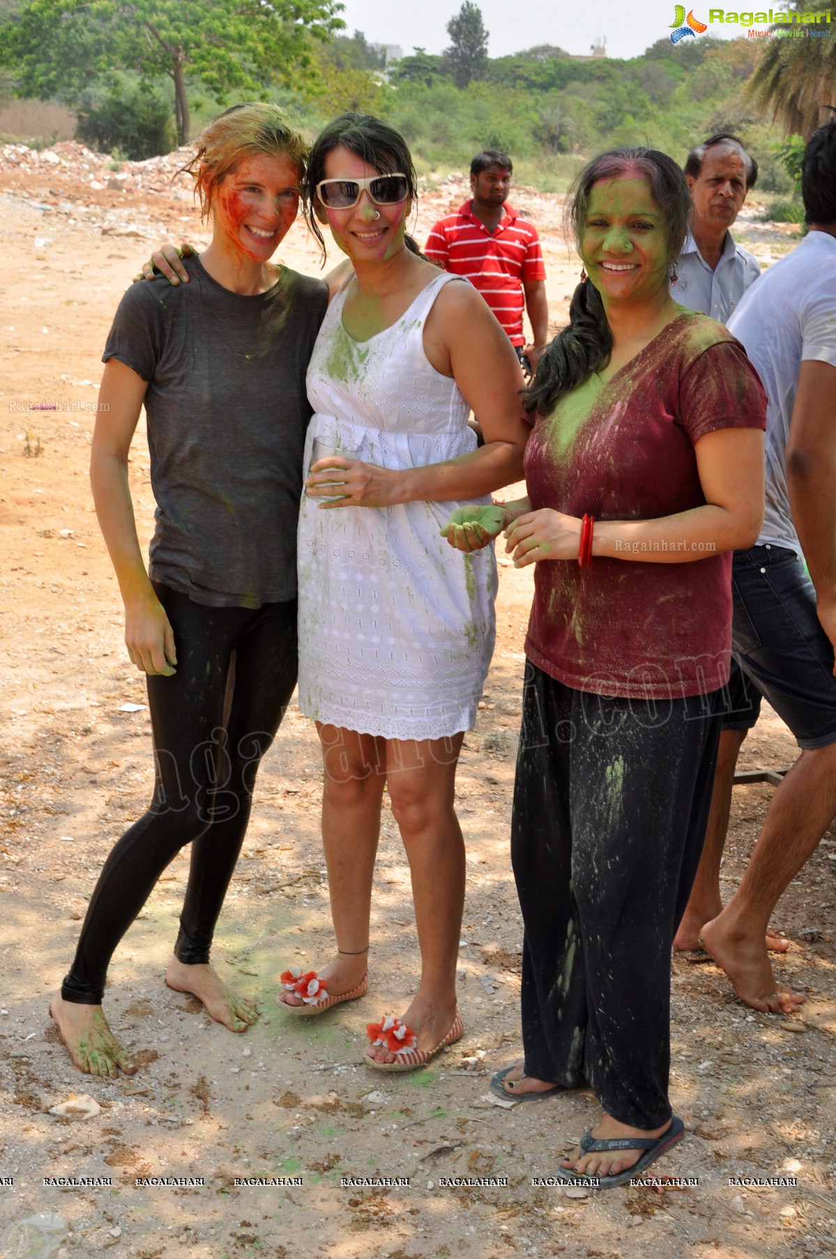 2013 Holi Celebrations at Booth Bungalow, Hyderabad