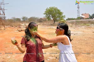 Hyderabad Booth Bungalow Holi Celebrations