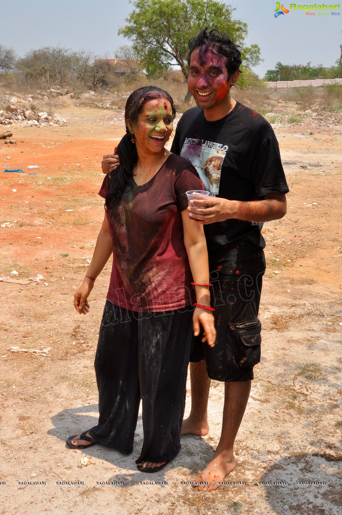 2013 Holi Celebrations at Booth Bungalow, Hyderabad