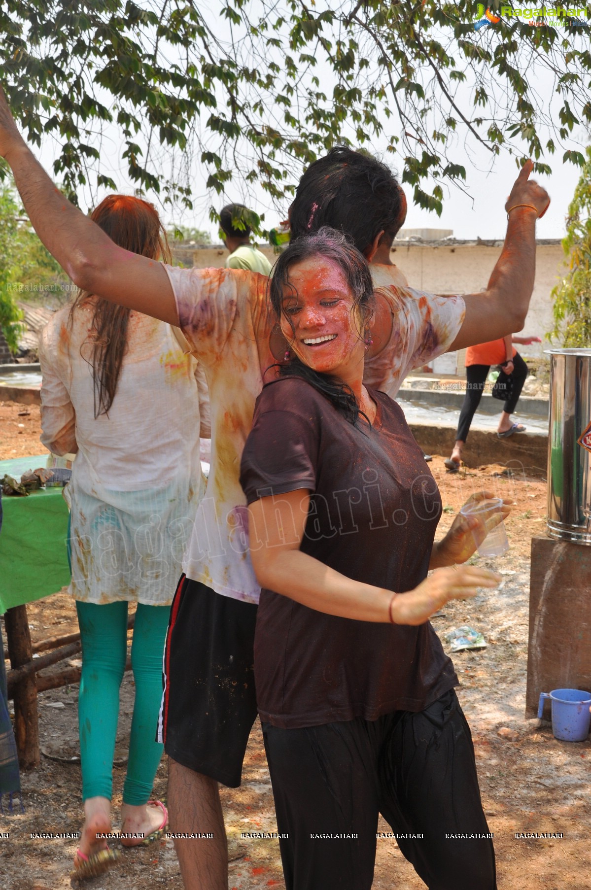 2013 Holi Celebrations at Booth Bungalow, Hyderabad