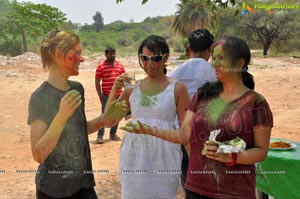 Hyderabad Booth Bungalow Holi Celebrations