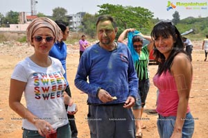 Hyderabad Booth Bungalow Holi Celebrations