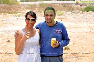 Hyderabad Booth Bungalow Holi Celebrations