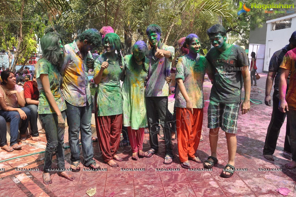 Holi 2013 Celebrations by Chocolate Boy at Fortune Select Manohar, Hyderabad