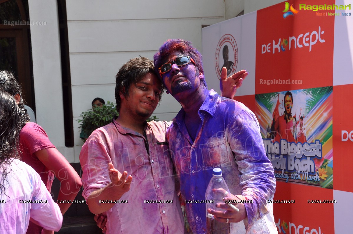 Holi 2013 Celebrations by Chocolate Boy at Fortune Select Manohar, Hyderabad