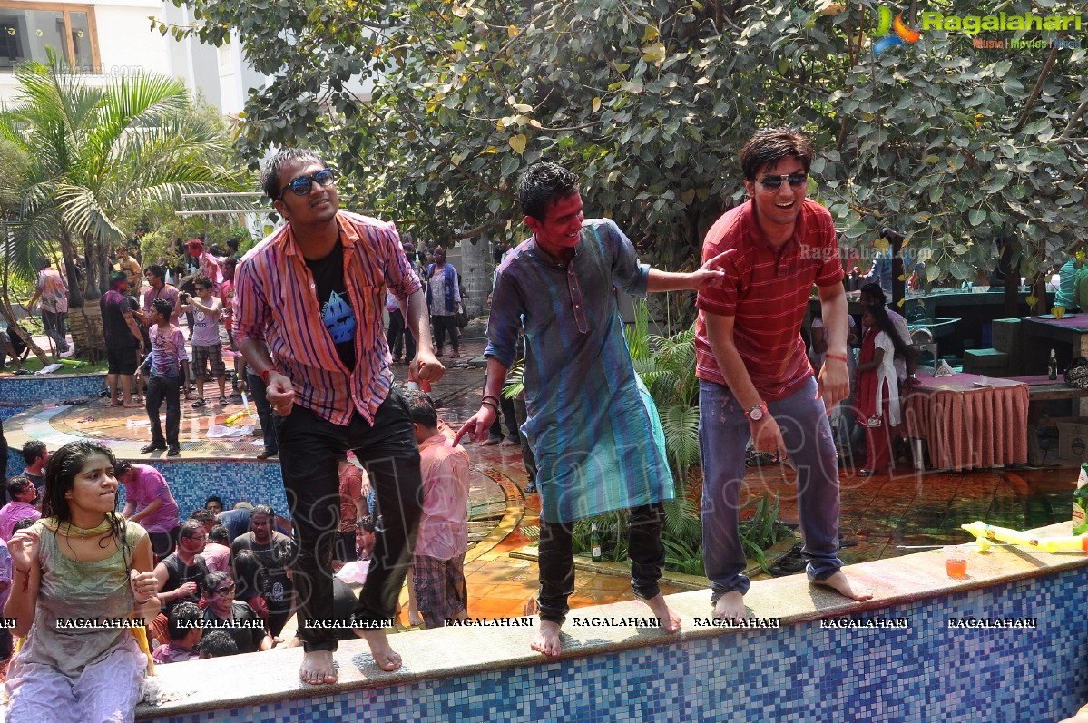 Holi 2013 Celebrations by Chocolate Boy at Fortune Select Manohar, Hyderabad