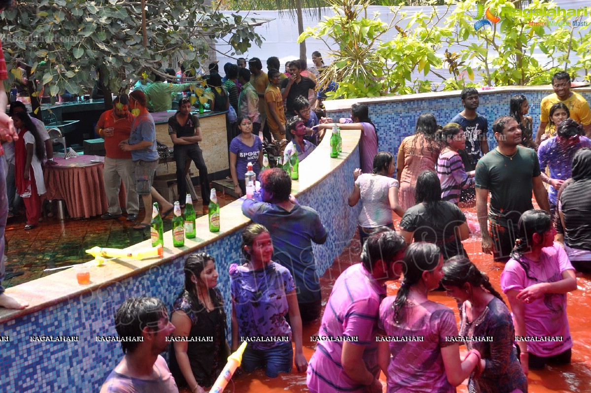 Holi 2013 Celebrations by Chocolate Boy at Fortune Select Manohar, Hyderabad