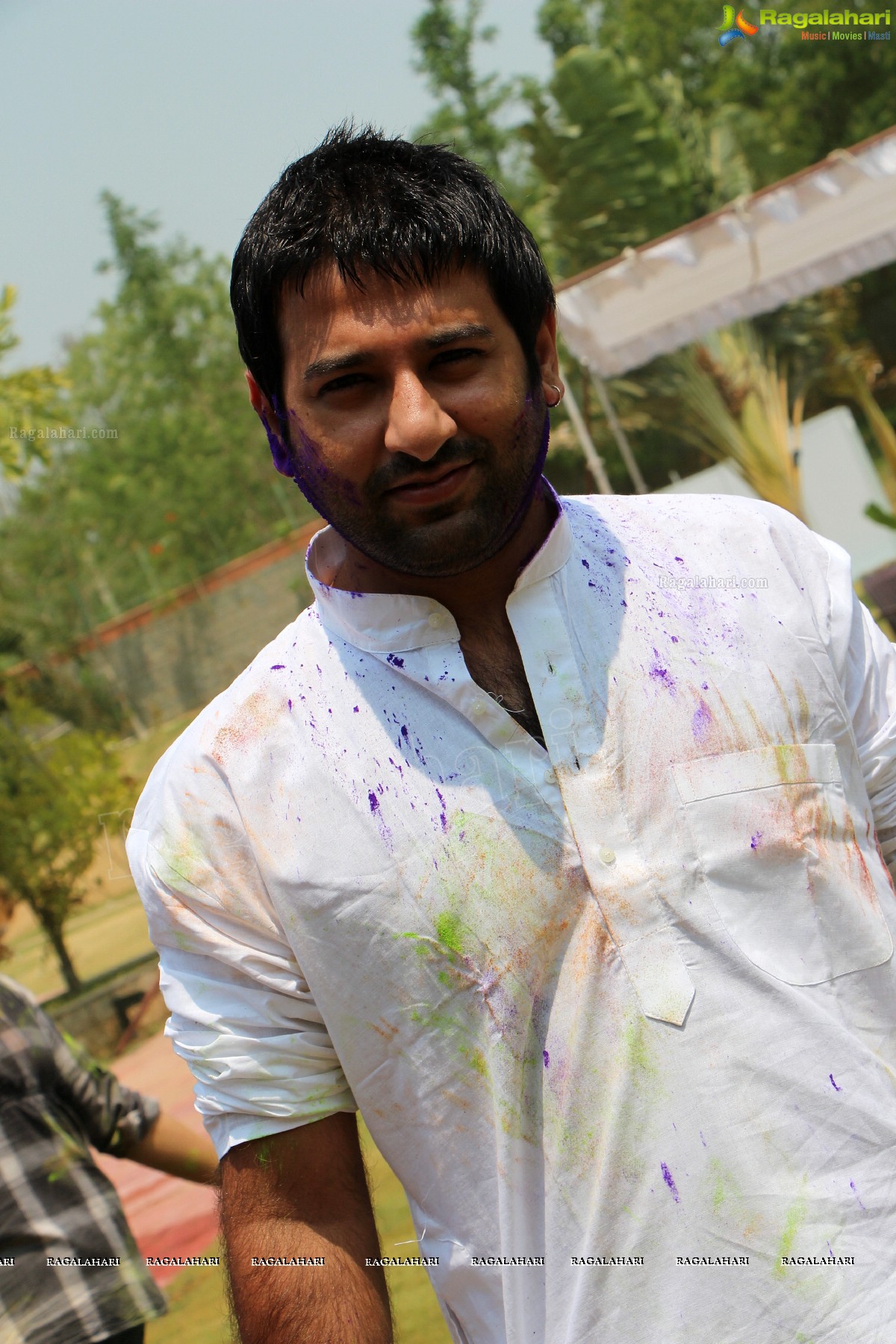 Holi 2013 Celebrations at Golkonda Resorts, Hyderabad