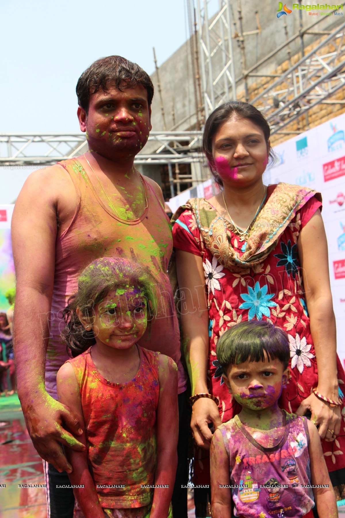 Holi 2013 Celebrations at Golkonda Resorts, Hyderabad