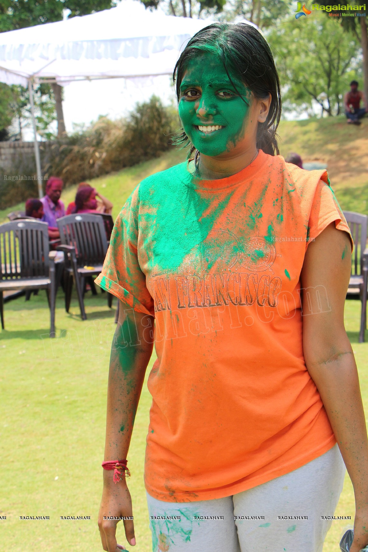 Holi 2013 Celebrations at Golkonda Resorts, Hyderabad