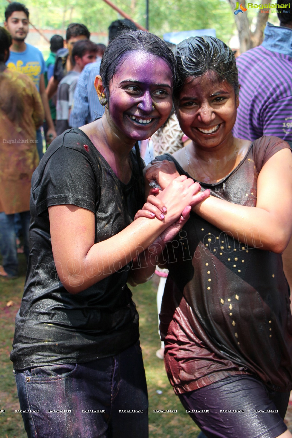 Holi 2013 Celebrations at Golkonda Resorts, Hyderabad