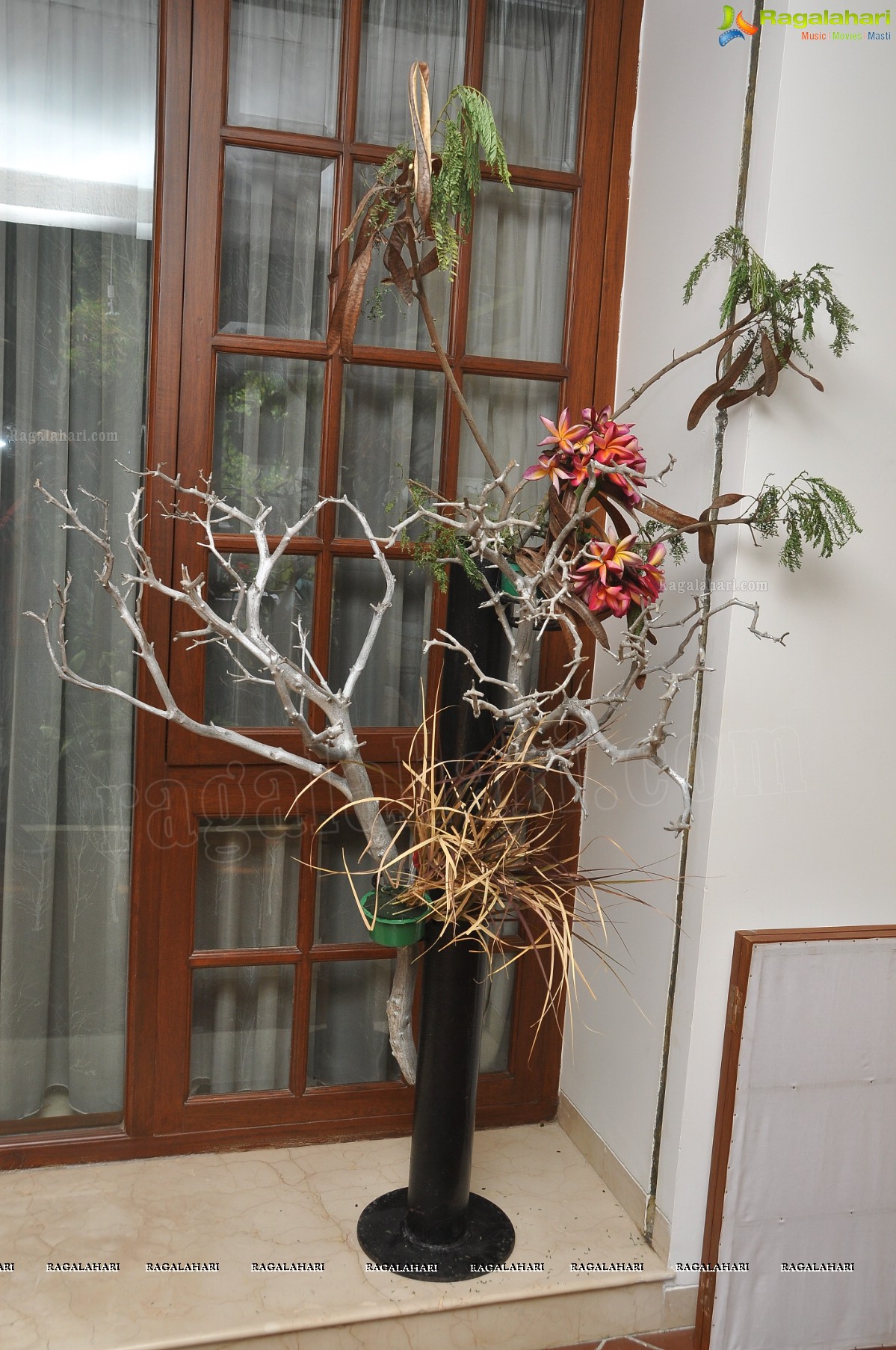 Mini lkebana Exhibition with Dry-Fresh Flowers and Foliage, Hyderabad