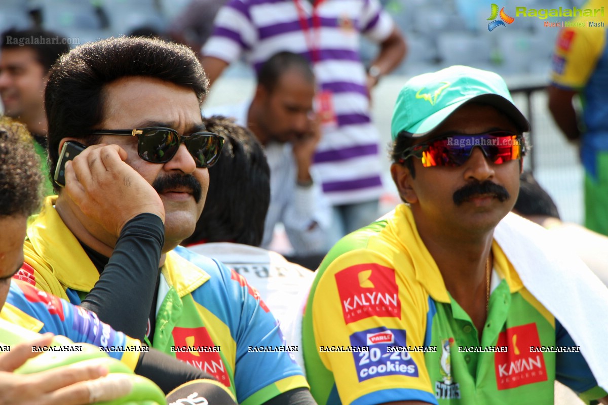 CCL 3: Kerala Strikers Vs Karnataka Bulldozers Semi-Finals