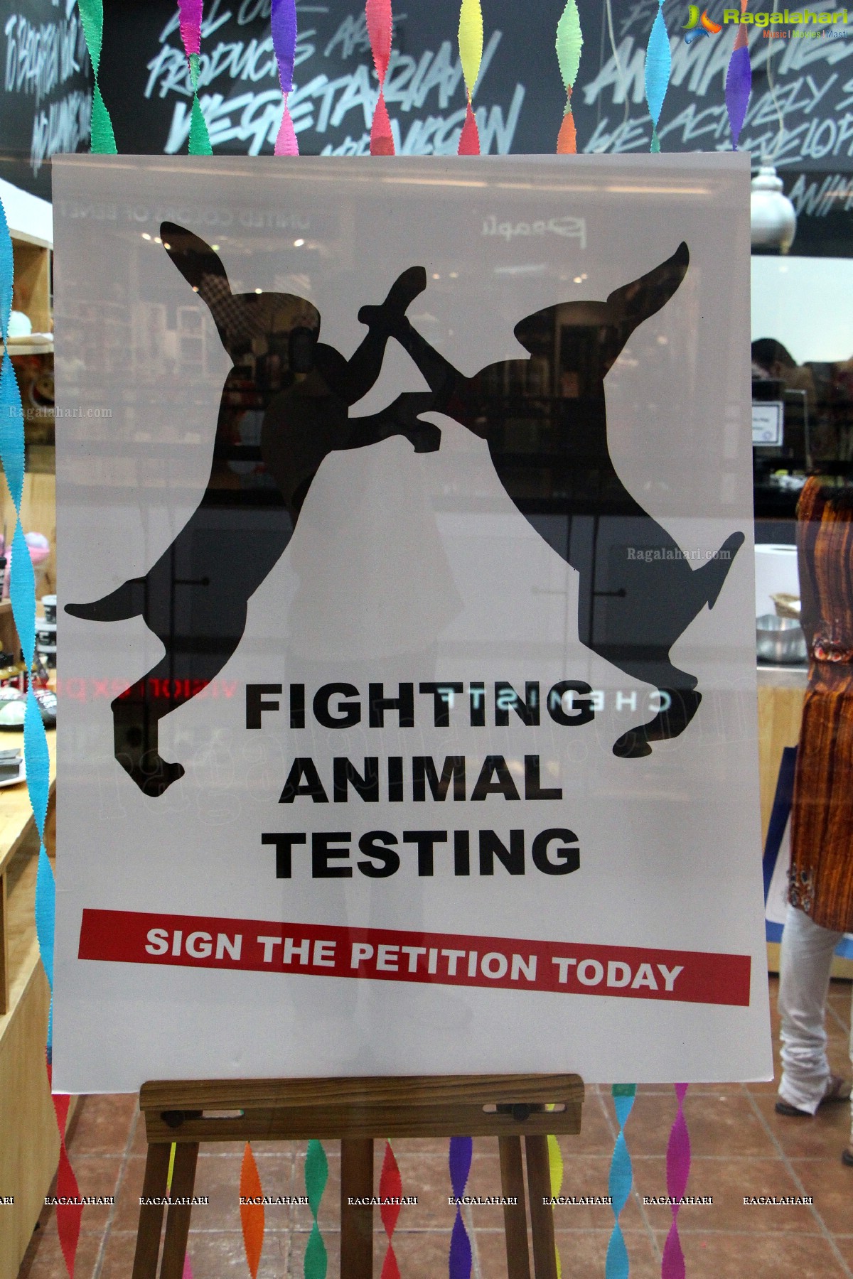 Nishanti Evani at Lush India to support 'Fight Against Animal Testing'