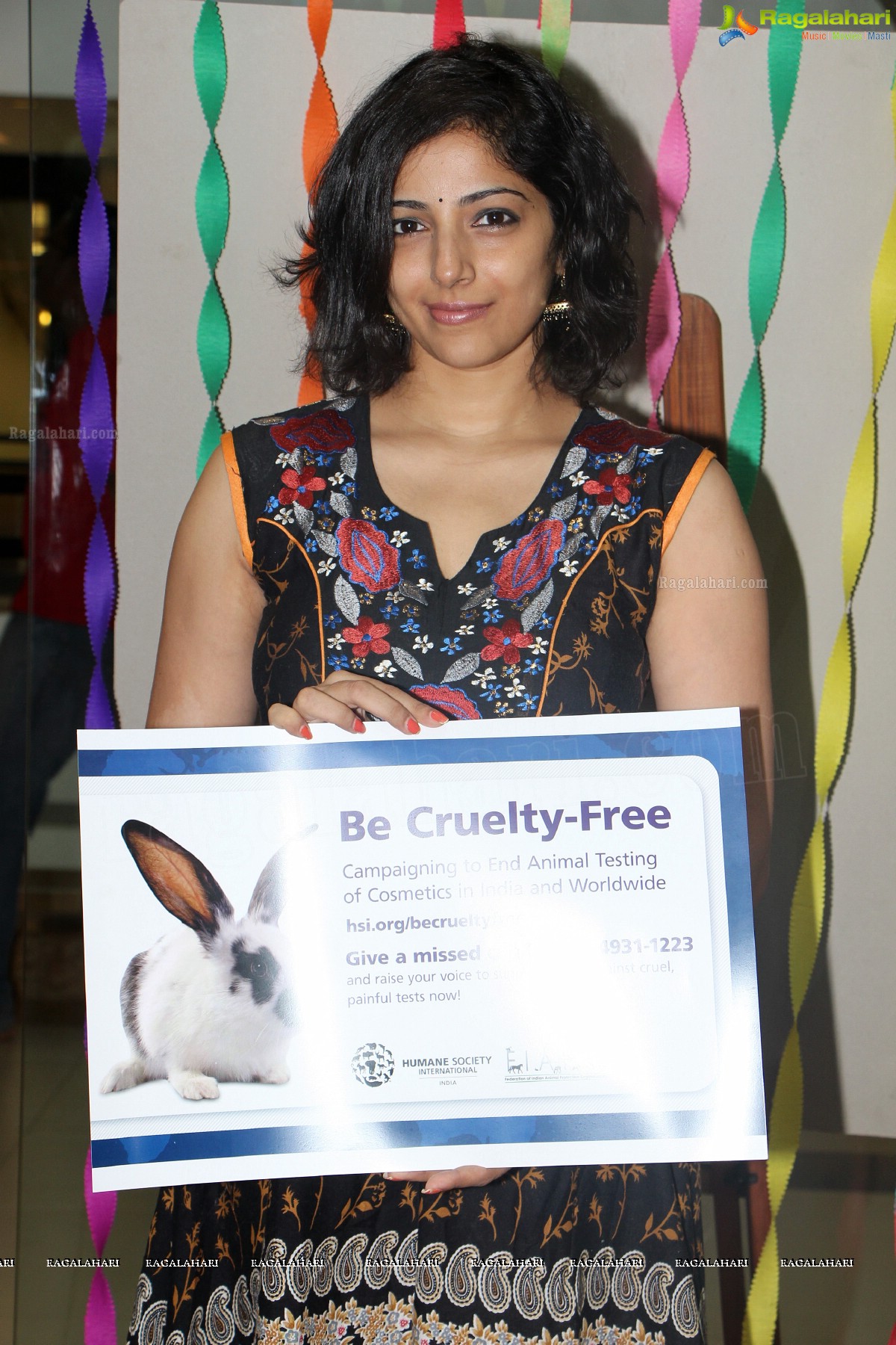 Nishanti Evani at Lush India to support 'Fight Against Animal Testing'