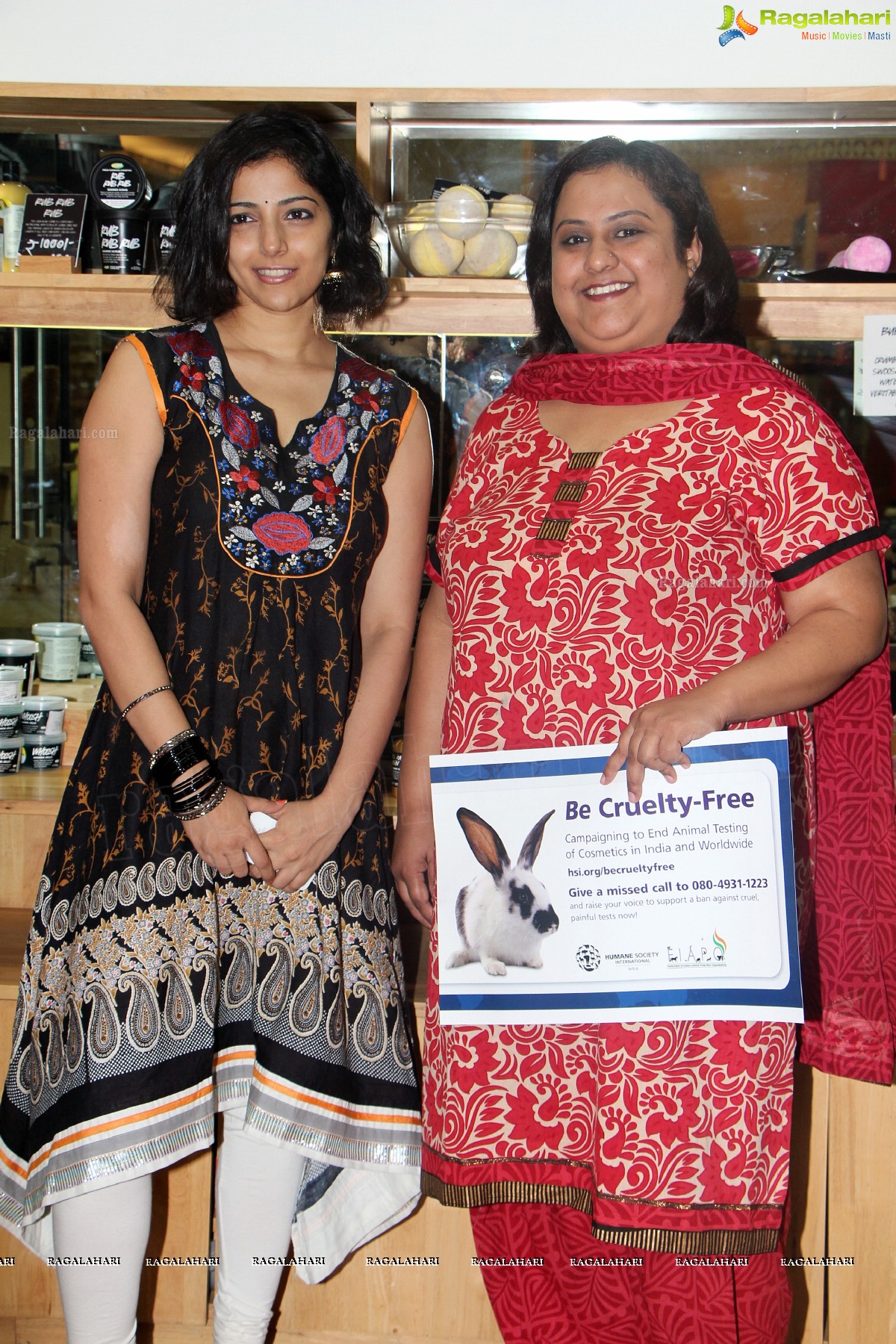 Nishanti Evani at Lush India to support 'Fight Against Animal Testing'