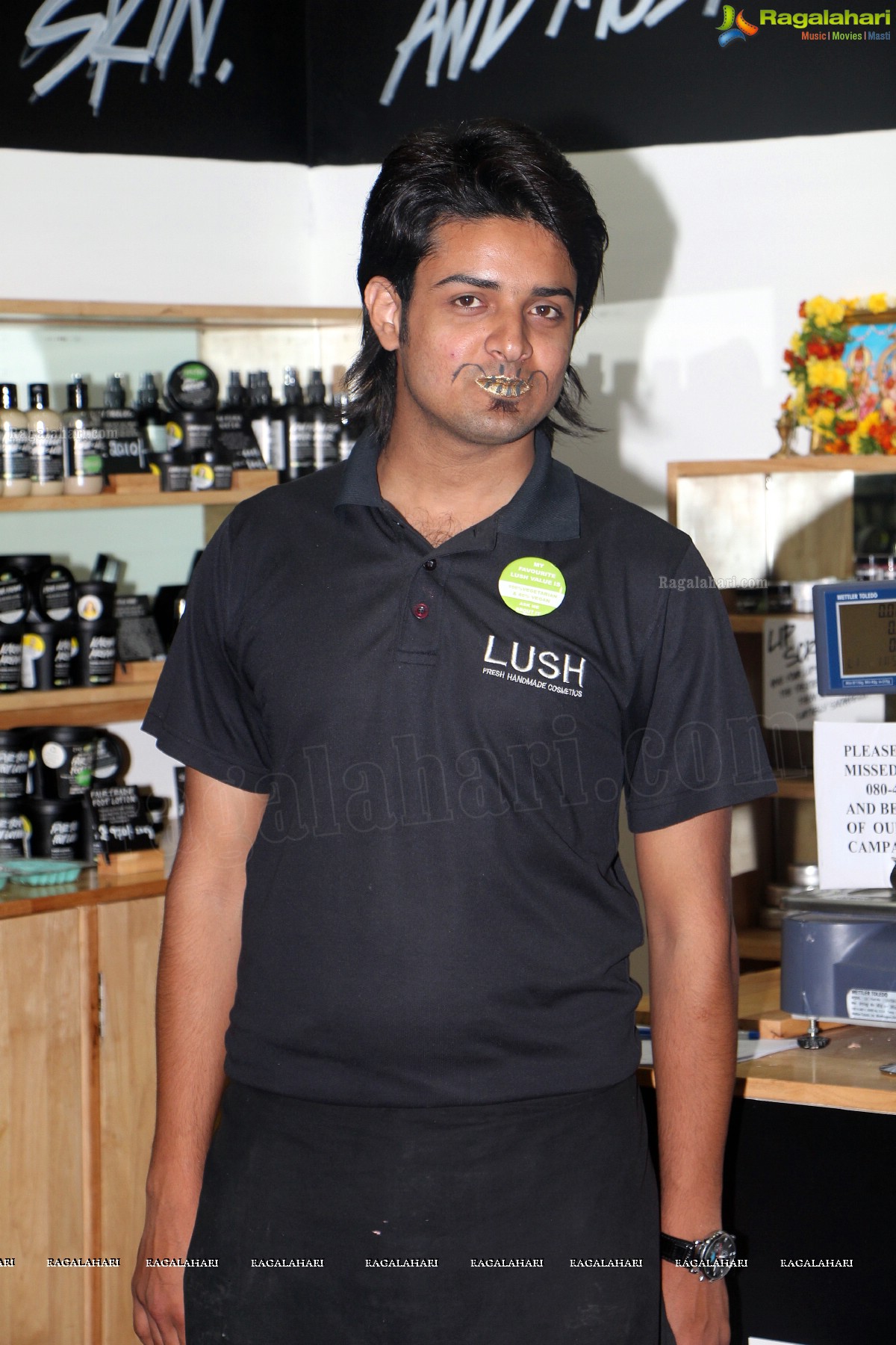 Nishanti Evani at Lush India to support 'Fight Against Animal Testing'