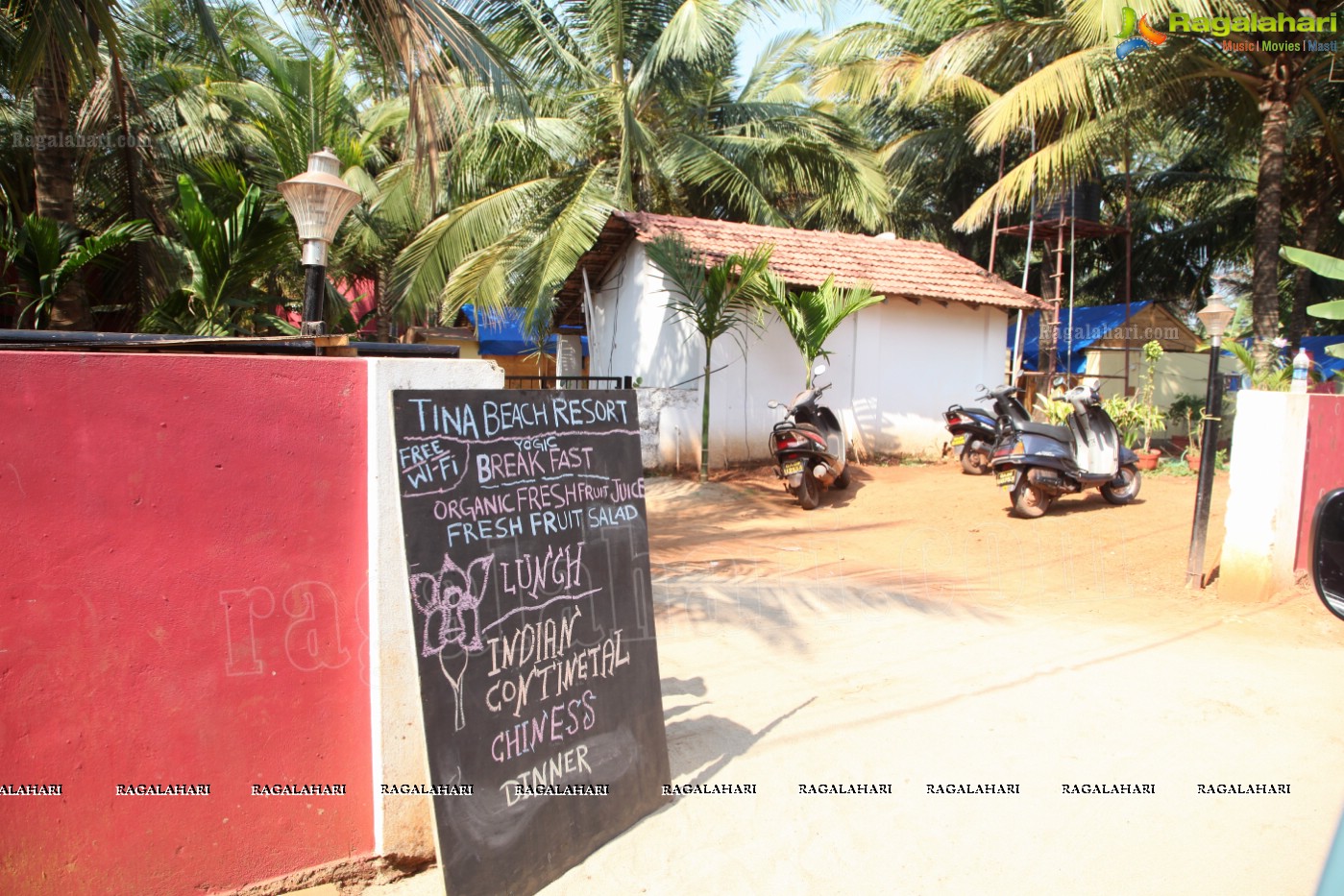 Tina Beach Resort at Agonda Beach, Goa