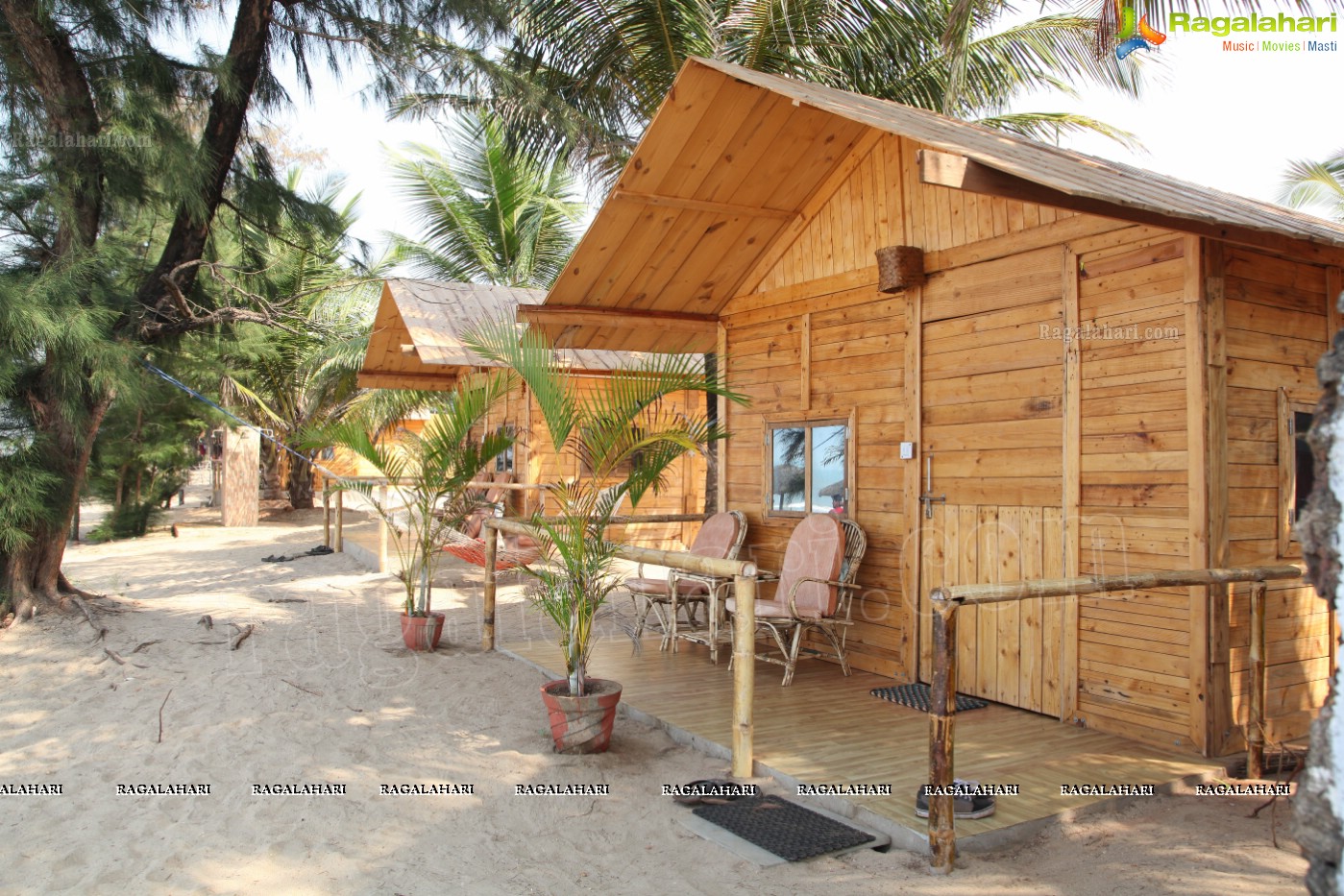 Tina Beach Resort at Agonda Beach, Goa