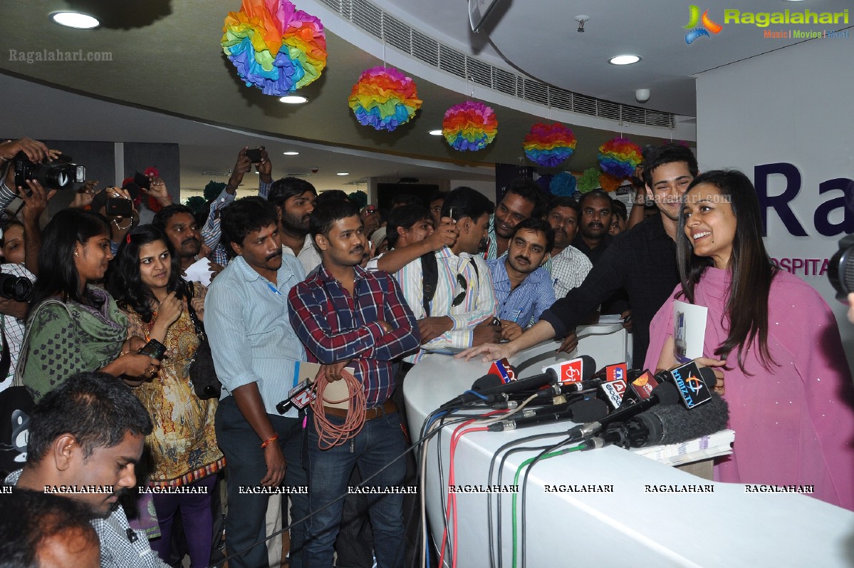 Mahesh Babu and Namrata inaugurates Rainbow Hospitals, Hyderabad 