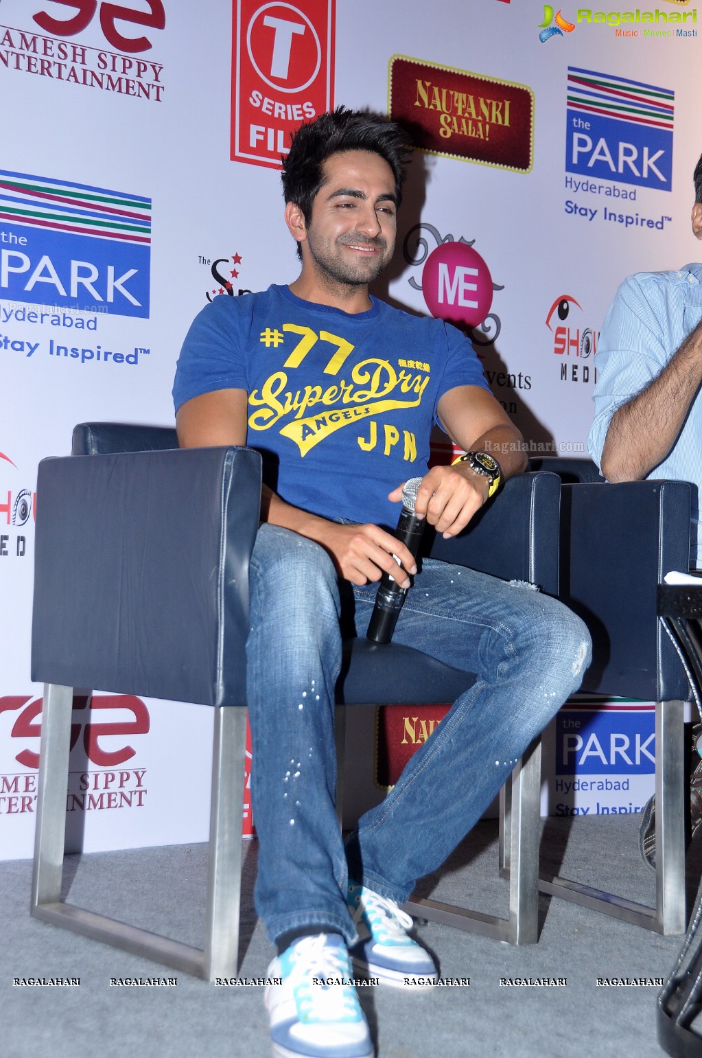 Nautanki Saala Press Meet at The Park, Hyderabad