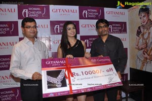 Neha Mishra visits Gitanjali Jewels, Hyderabad