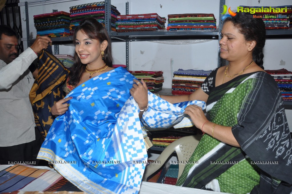 Srilekha inaugurates Pochampally IKAT Art Mela 2013