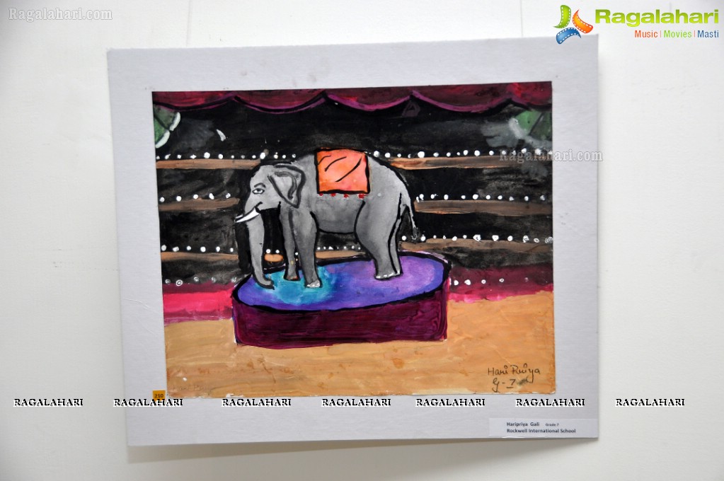 The Rockwell International School's Unique Charity Art Exhibition