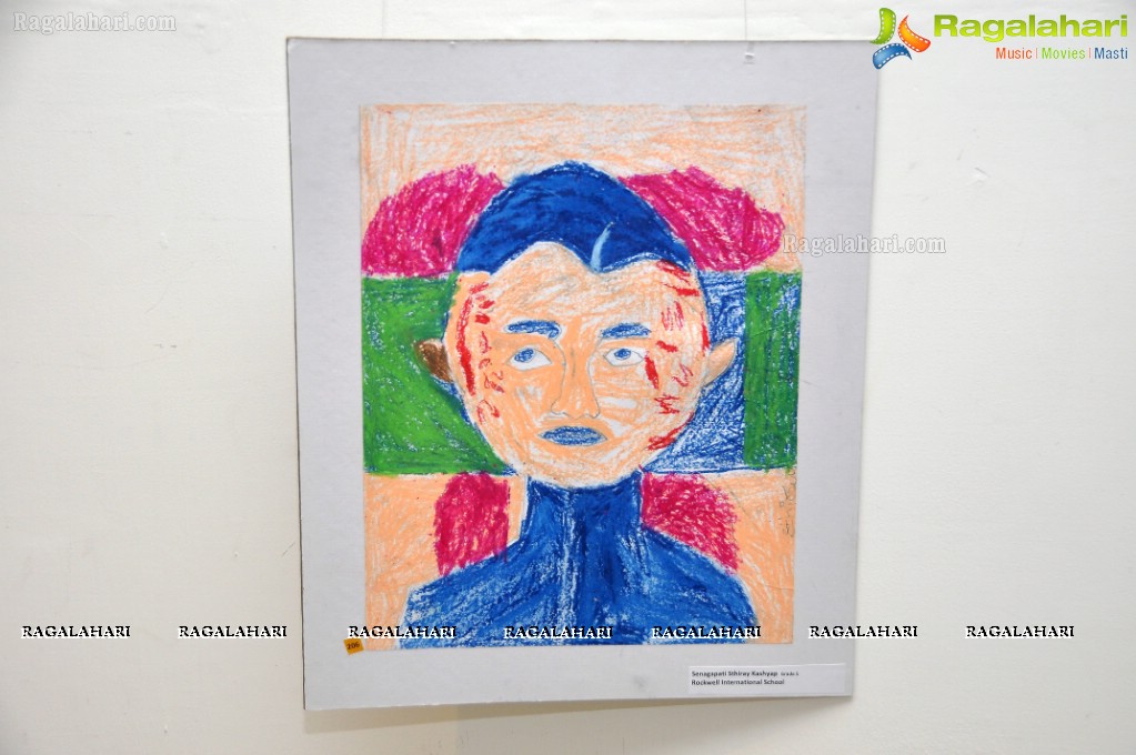 The Rockwell International School's Unique Charity Art Exhibition