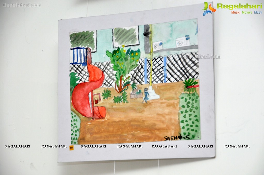 The Rockwell International School's Unique Charity Art Exhibition