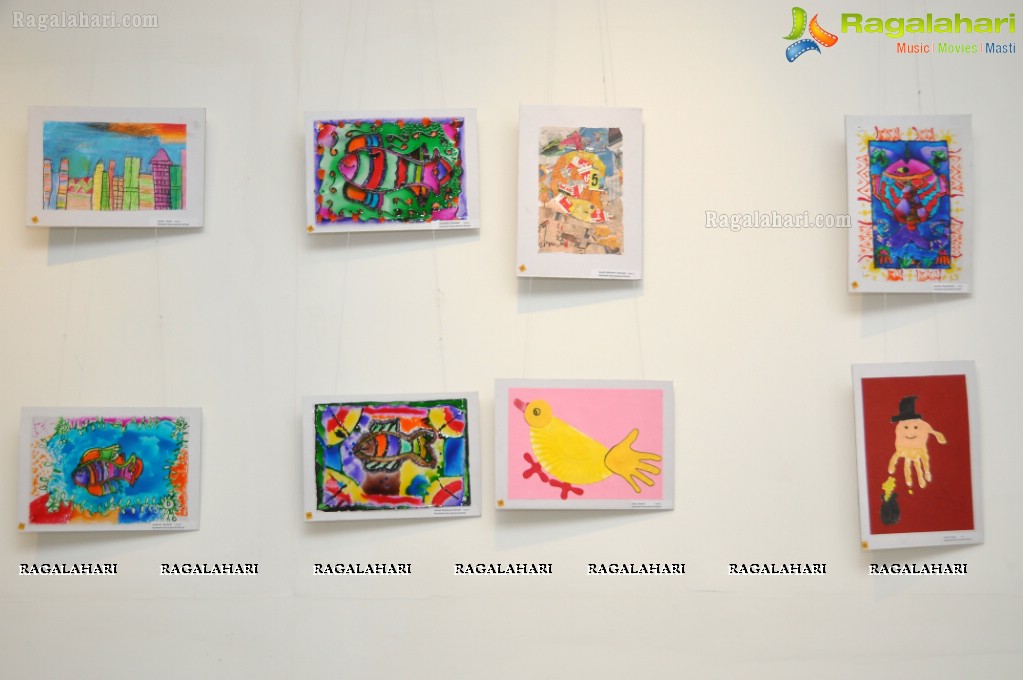 The Rockwell International School's Unique Charity Art Exhibition