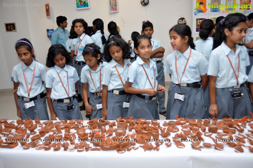 The Rockwell International School's Unique Charity Art Exhibition