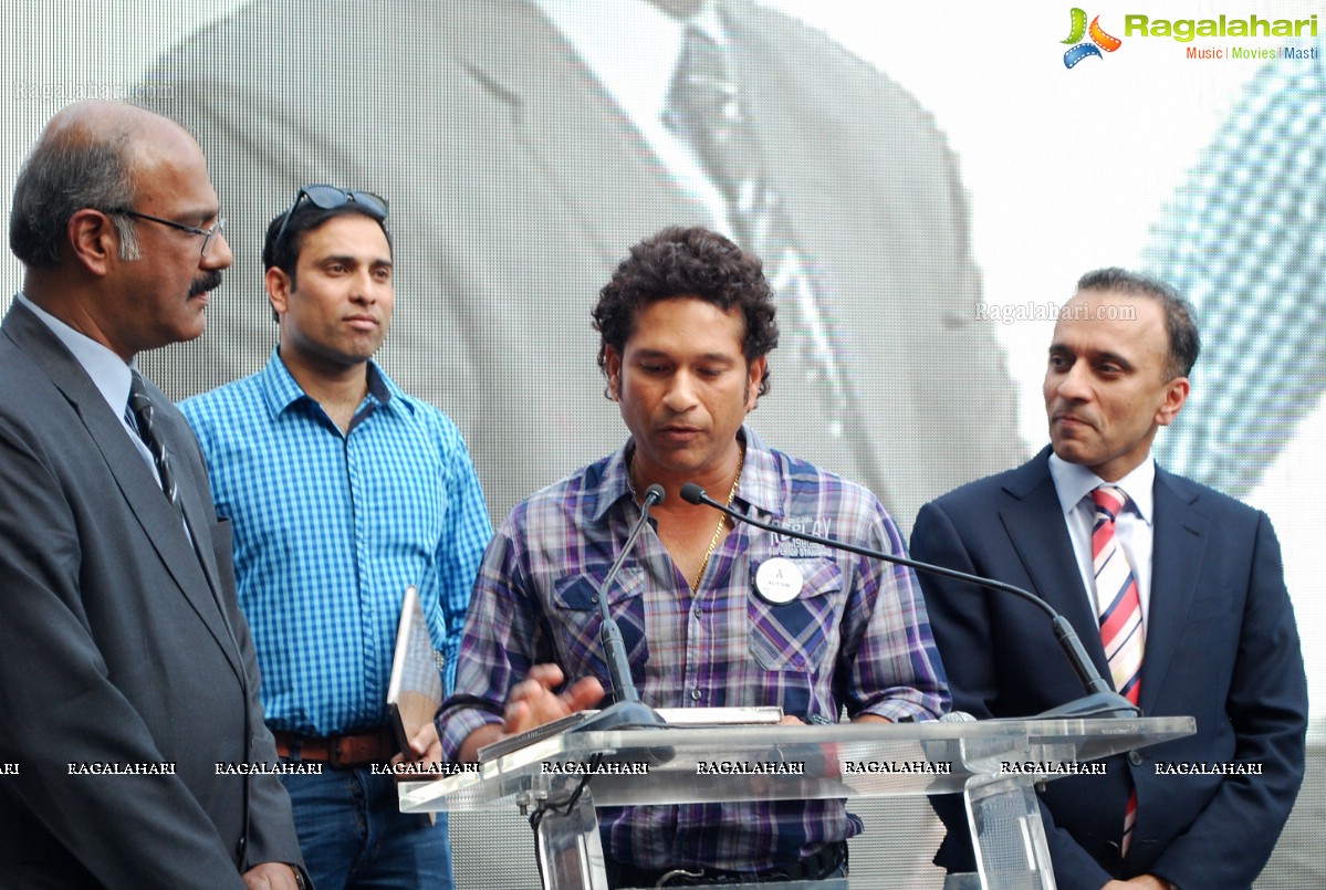 Sachin Tendulkar inaugurates AIG India's Gastrointestinal and Liver Foundation, Hyderabad