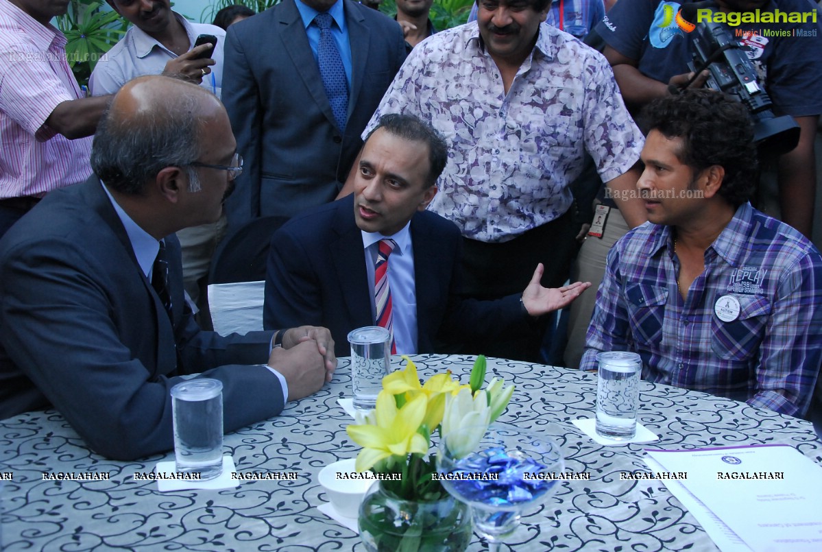 Sachin Tendulkar inaugurates AIG India's Gastrointestinal and Liver Foundation, Hyderabad