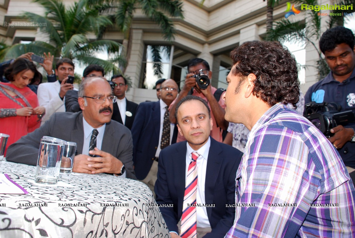 Sachin Tendulkar inaugurates AIG India's Gastrointestinal and Liver Foundation, Hyderabad