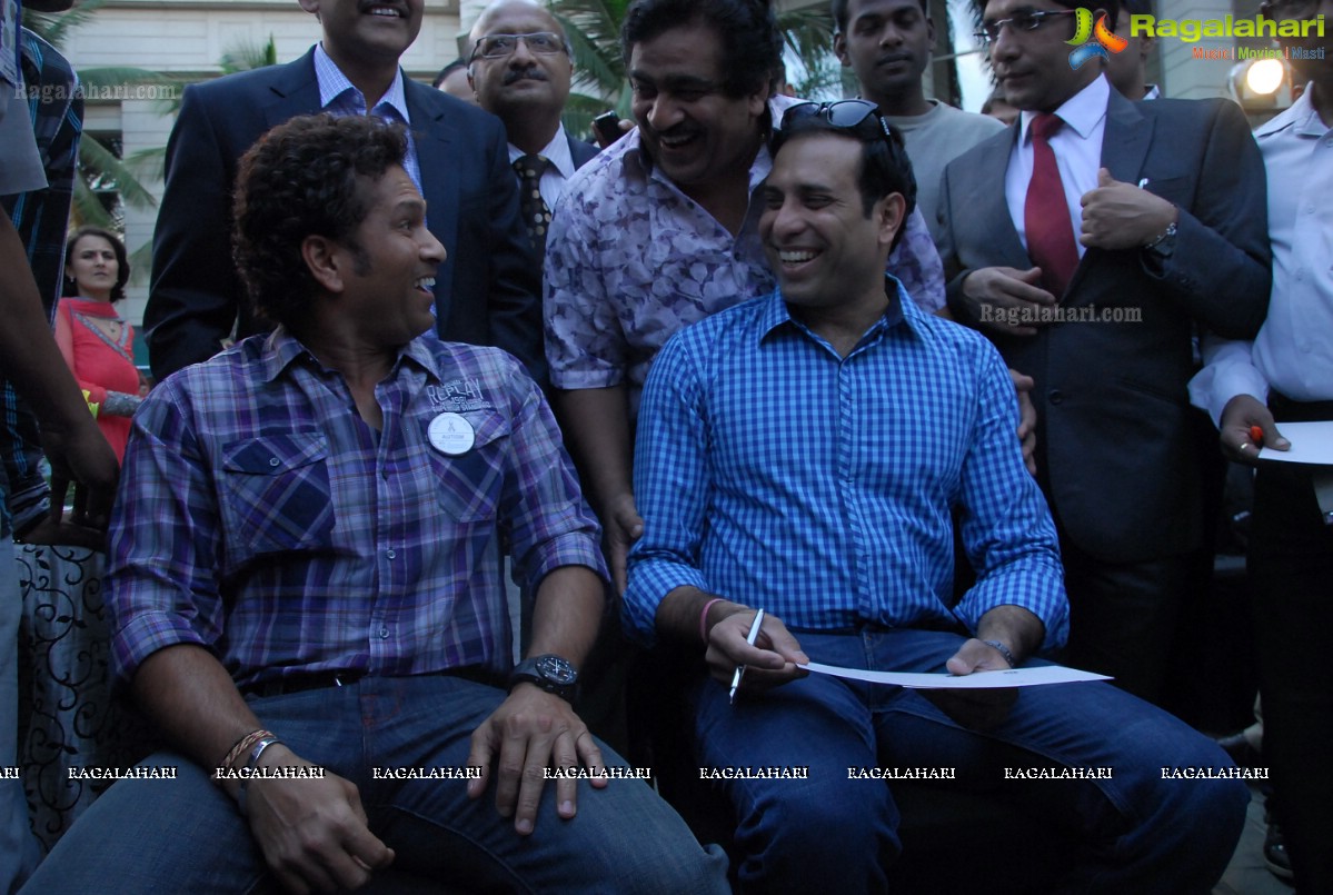 Sachin Tendulkar inaugurates AIG India's Gastrointestinal and Liver Foundation, Hyderabad