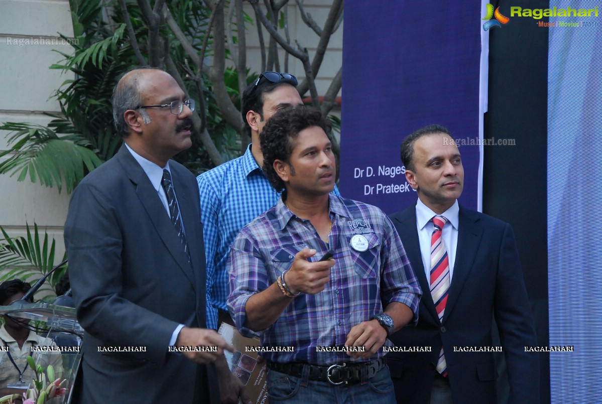 Sachin Tendulkar inaugurates AIG India's Gastrointestinal and Liver Foundation, Hyderabad