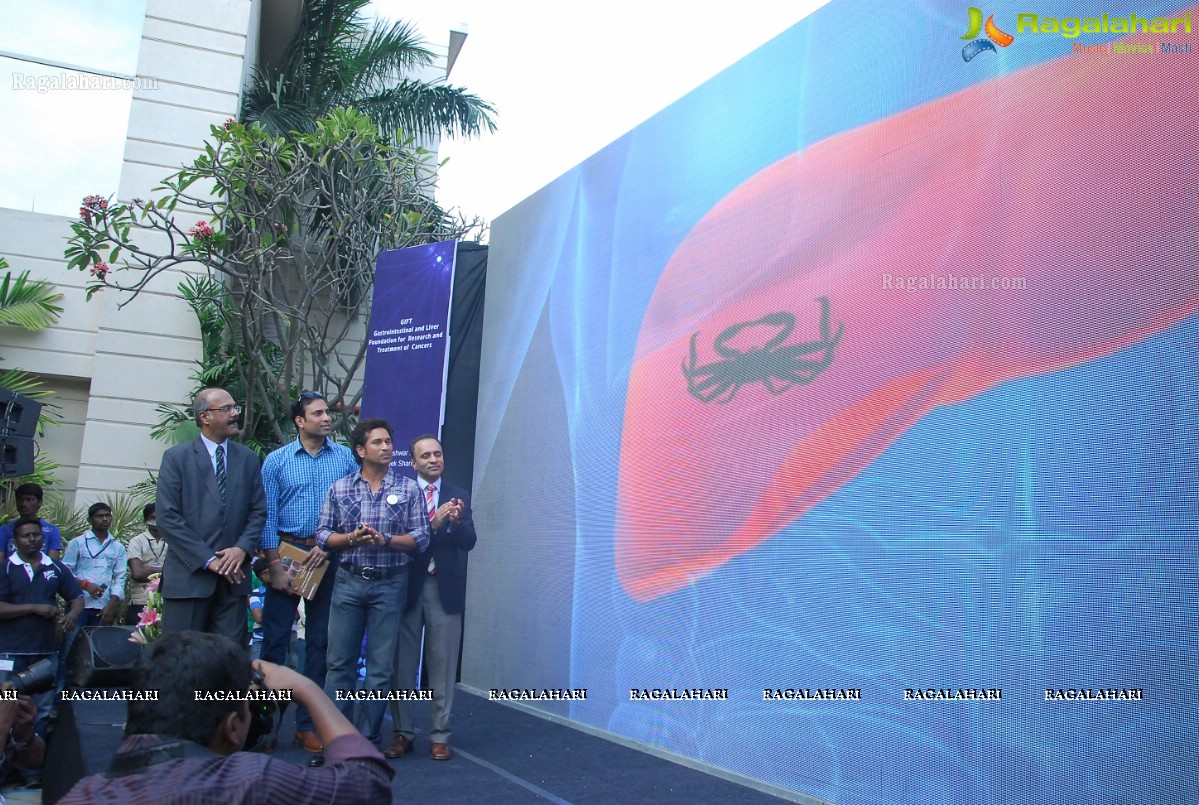 Sachin Tendulkar inaugurates AIG India's Gastrointestinal and Liver Foundation, Hyderabad