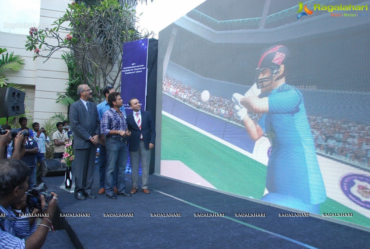 Sachin Tendulkar inaugurates AIG India's Gastrointestinal and Liver Foundation, Hyderabad