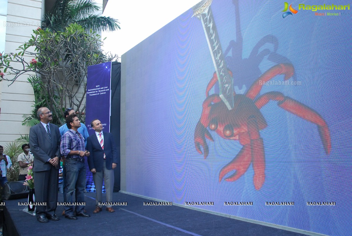 Sachin Tendulkar inaugurates AIG India's Gastrointestinal and Liver Foundation, Hyderabad