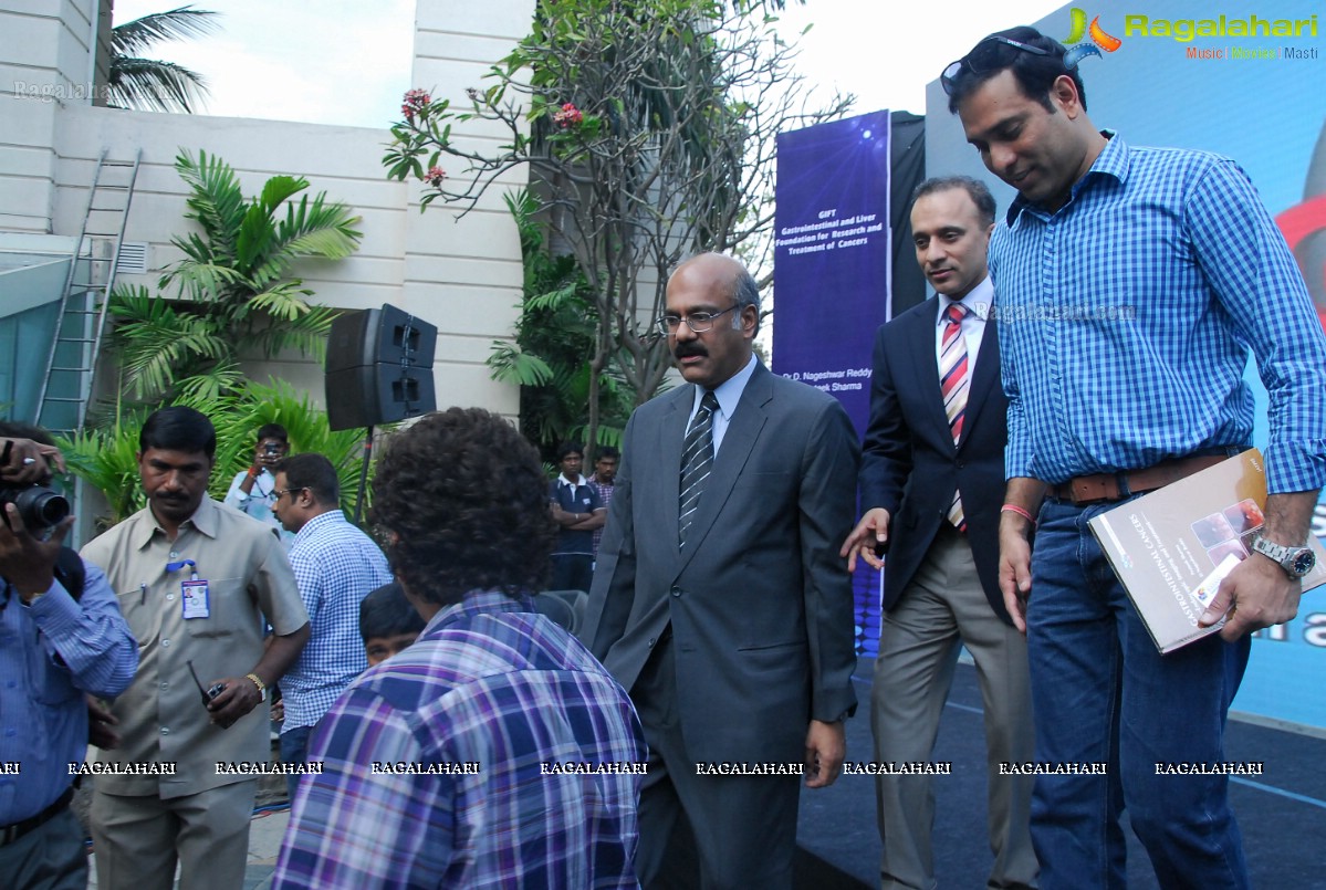 Sachin Tendulkar inaugurates AIG India's Gastrointestinal and Liver Foundation, Hyderabad