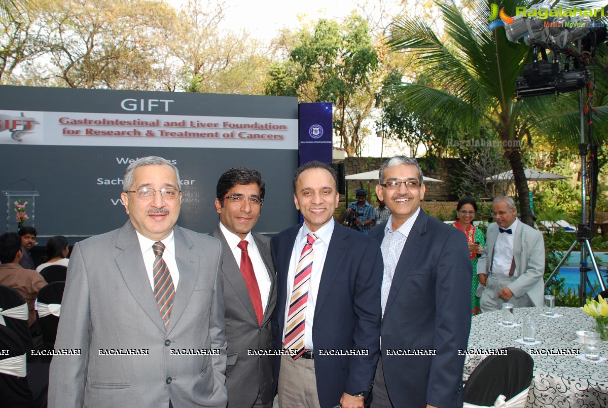 Sachin Tendulkar inaugurates AIG India's Gastrointestinal and Liver Foundation, Hyderabad