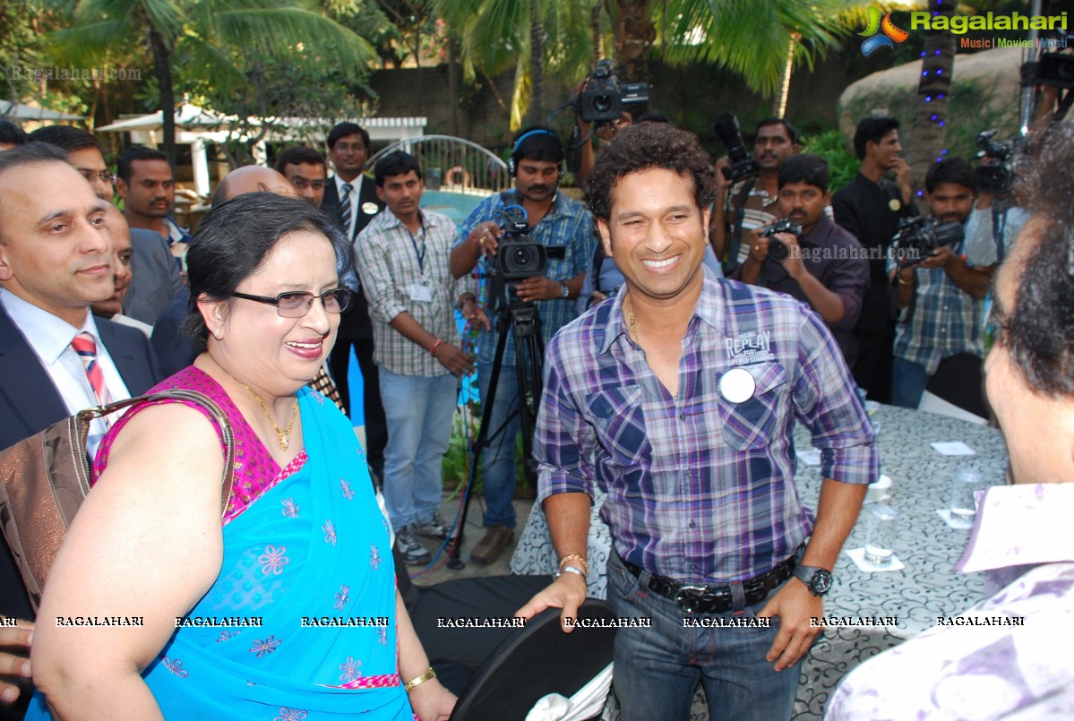 Sachin Tendulkar inaugurates AIG India's Gastrointestinal and Liver Foundation, Hyderabad